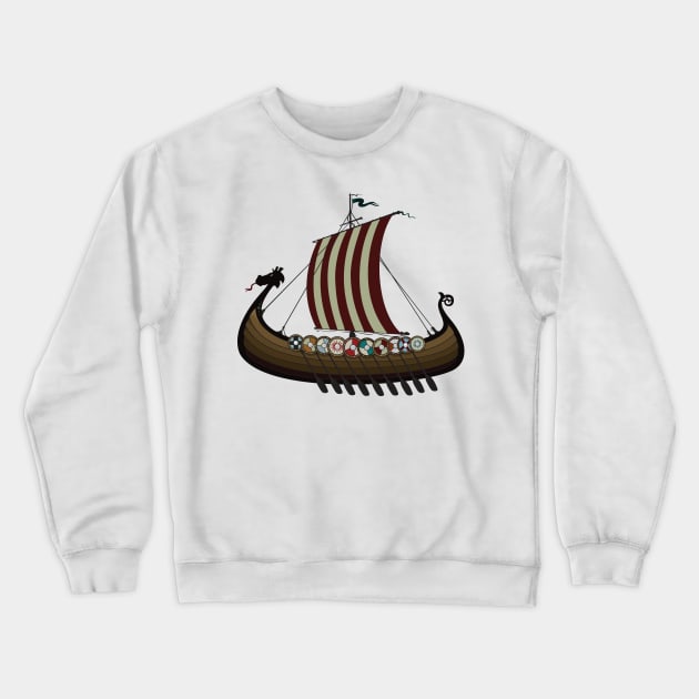 Vikings Crewneck Sweatshirt by mangulica